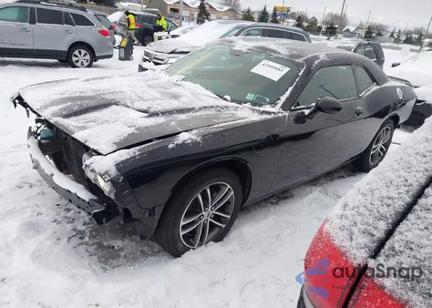 2019 Dodge Challenger Sxt Awd из США, поврежденный, VIN 2C3CDZGG8KH690379